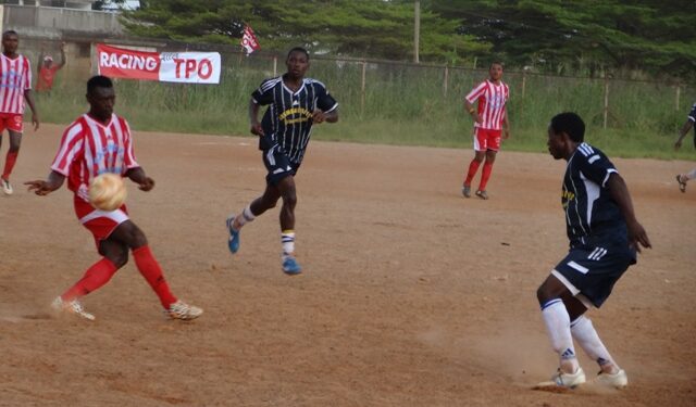 Racing Bafoussam  Racing fc, Racing, Football logo