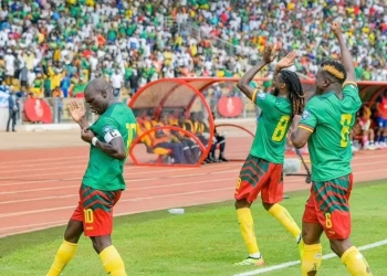 CAN 2025 : but de Vincent Aboubakar contre le Zimbabwe