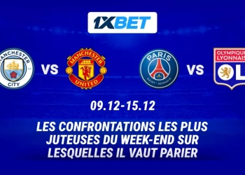 Derby de Manchester et bataille phare de Ligue 1 : pariez sur les chocs les plus déchirants du week-end !